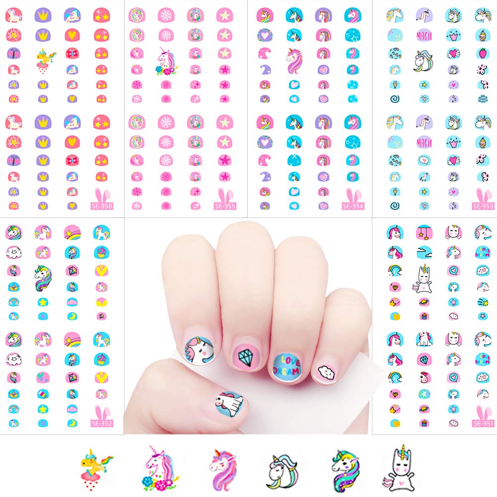 MAYCREATE® Unicorn 3D Nail Art Stickers Decals Self-Adhesive MAYCREATE® Unicorn 3D Nail Art Stickers Decals Self-Adhesive